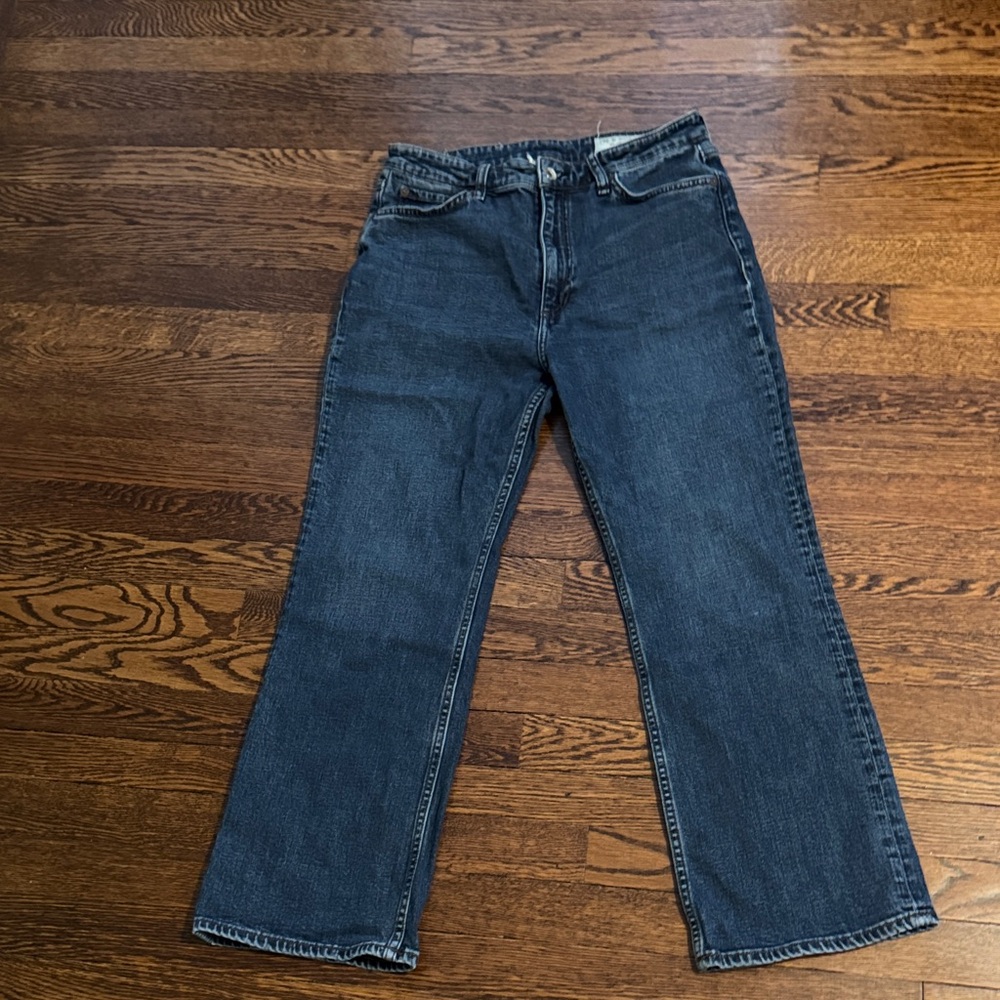 rag & bone Dark Blue Flare Jeans
